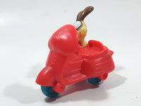 Vintage 1989 Garfield and Odie on a Motorbike Mixed McDonalds Happy Meal Toy