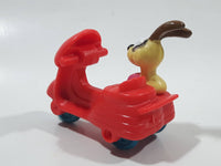 Vintage 1989 Garfield and Odie on a Motorbike Mixed McDonalds Happy Meal Toy