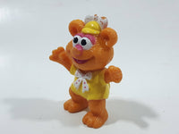 1986 HA! The Muppets Baby Fozzie Bear Character PVC Toy Figure