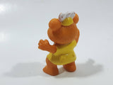 1986 HA! The Muppets Baby Fozzie Bear Character PVC Toy Figure