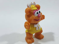 1986 HA! The Muppets Baby Fozzie Bear Character PVC Toy Figure