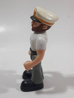 2008 Aircraft Captain Pilot Character 3" Tall Plastic Toy Figure