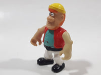 Boley Pirates Adventure Island Pirate with Red Vest Blue Shirt Yellow Cap 2 1/2" Tall Plastic Toy Figure