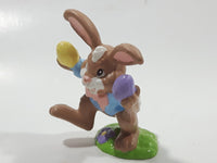 1990 Warner Chappell Applause Easter Bunny 2 1/4" Tall PVC Toy Figure