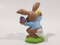 1990 Warner Chappell Applause Easter Bunny 2 1/4" Tall PVC Toy Figure