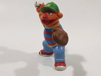 Applause Muppets Sesame Street Ernie Baseball Player Pitcher Character 2 1/2" Tall Hard Rubber Toy