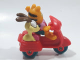 1989 McDonald's Garfield and Odie on a Motorbike Toy Vehicle and Figure