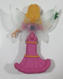 Fairy with Wand in Pink Dress 3" Tall Plastic Toy Figure