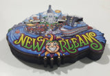 New Orleans, Louisiana Large 3 3/4" x 4" PVC Fridge Magnet