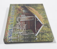 Dawson City Yukon Robert Service Cabin 2" x 3" Clear Resin Fridge Magnet