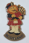 Scotland Bagpipes Player 1 1/2" x 3" Metal Enamel Fridge Magnet