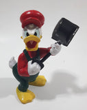 Disney Donald Duck with a Shovel 3 1/4" Tall PVC Toy Figure