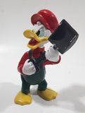 Disney Donald Duck with a Shovel 3 1/4" Tall PVC Toy Figure