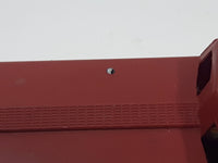 Tyco HO Scale Santa Fe A.T. & S. F. 7240 Red Plastic Caboose Train Car - Missing Two Wheels