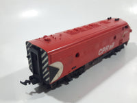 Life Like HO C.P. Rail 4056 Train Diesel Locomotive Engine Red Plastic Toy Model - No Motor + Damage