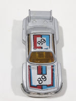 1980s Summer Marz Karz BMW 3.5 CSL S8004 Grey Silver #89 Die Cast Toy Race Car Vehicle