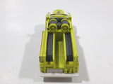 2020 Matchbox MBX City Seagrave Fire Engine Classic Fluorescent Yellow Die Cast Toy Car Vehicle