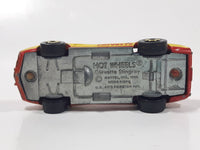 1982 Hot Wheels Gold Hot Ones Corvette Stingray Red Die Cast Toy Car Vehicle - Hong Kong