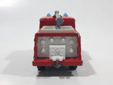 Vintage Majorette No. 258 Pompier Aeroport Nozzle Fire Truck No. 207 Red 1/70 Scale Die Cast Toy Car Firefighting Rescue Emergency Vehicle