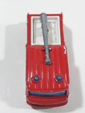 Vintage Majorette No. 258 Pompier Aeroport Nozzle Fire Truck No. 207 Red 1/70 Scale Die Cast Toy Car Firefighting Rescue Emergency Vehicle