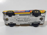 Vintage 1985 Hot Wheels Torino Stocker Yellow Die Cast Toy Car Vehicle