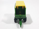 Ertl John Deere Green and Yellow Covered Forage Farm Hay Wagon Trailer Die Cast and Plastic Toy Farming Machinery Vehicle G01517YL01