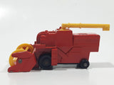 Vintage 1978 Lesney Matchbox No. 51 Combine Harvester Red Die Cast Toy Farming Machinery Equipment Vehicle