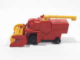 Vintage 1978 Lesney Matchbox No. 51 Combine Harvester Red Die Cast Toy Farming Machinery Equipment Vehicle