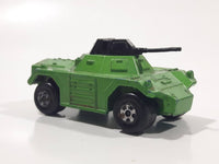 Vintage 1973 Lesney Matchbox Rolamatics No. 73 Weasel Tank Green Die Cast Toy Car Vehicle