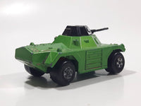 Vintage 1973 Lesney Matchbox Rolamatics No. 73 Weasel Tank Green Die Cast Toy Car Vehicle