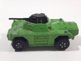 Vintage 1973 Lesney Matchbox Rolamatics No. 73 Weasel Tank Green Die Cast Toy Car Vehicle