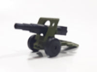 Vintage 1977 Lesney Matchbox No. 32 Field Gun Army Olive Green Die Cast Toy Car Military Weaponry Vehicle