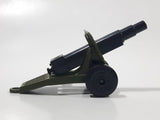 Vintage 1977 Lesney Matchbox No. 32 Field Gun Army Olive Green Die Cast Toy Car Military Weaponry Vehicle