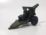 Vintage 1977 Lesney Matchbox No. 32 Field Gun Army Olive Green Die Cast Toy Car Military Weaponry Vehicle