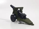 Vintage 1977 Lesney Matchbox No. 32 Field Gun Army Olive Green Die Cast Toy Car Military Weaponry Vehicle