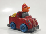1981 Playskool The Muppets Sesame Street Ernie Fireman Fire Truck Die Cast Toy Car Vehicle Made in Hong Kong