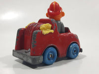 1981 Playskool The Muppets Sesame Street Ernie Fireman Fire Truck Die Cast Toy Car Vehicle Made in Hong Kong
