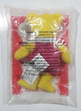 2004 Ty Teanie Beanie Baby 'Birdie The Bear Toy' Yellow Stuffed Animal Teddy Bear McDonald's Happy Meal #3 - New in Package