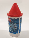 1993 The Collectibles Coca Cola Polar Plastic Drinking Cup with Straw Hole Lid