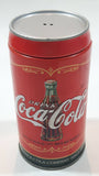 Drink Coca Cola Delicious and Refreshing Embossed Tin Metal Salt or Pepper Shaker Canister