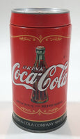 Drink Coca Cola Delicious and Refreshing Embossed Tin Metal Salt or Pepper Shaker Canister