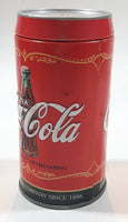 Drink Coca Cola Delicious and Refreshing Embossed Tin Metal Salt or Pepper Shaker Canister
