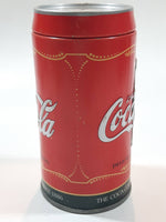 Drink Coca Cola Delicious and Refreshing Embossed Tin Metal Salt or Pepper Shaker Canister