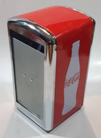 2013 The Coca Cola Company Red Metal Napkin Dispenser