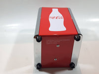 2013 The Coca Cola Company Red Metal Napkin Dispenser