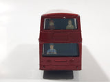 Vintage Corgi Juniors Enjoy Coca Cola Daimler Fleetline Double Decker Bus Red Die Cast Toy Car Vehicle