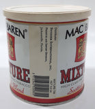 Vintage Mac Baren Mixture Scottish Blend High Class Smoking Tobacco 9 oz Metal Tin Can