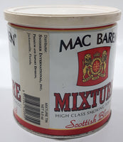 Vintage Mac Baren Mixture Scottish Blend High Class Smoking Tobacco 9 oz Metal Tin Can