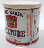 Vintage Mac Baren Mixture Scottish Blend High Class Smoking Tobacco 9 oz Metal Tin Can