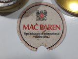 Vintage Mac Baren Golden Brown Burley London Blend 3 1/2 oz Tin Metal Pipe Tobacco Container